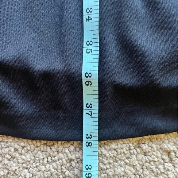 White House Black Market cross back halter cocktail dress - Picture 6 of 8